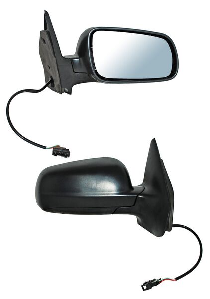 Espejo Jetta Clasico 1999-2015 / Golf 2000-2005 Electrico Gde Luna Azul 3 Pines Derecho