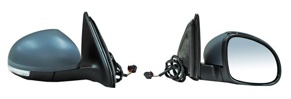 Espejo Tiguan 2009-2017 Electrico C/Desemp C/Direcc P/PInterior 6 Pines derecho