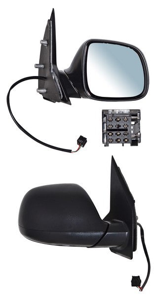 Espejo Transporter 2011-2022 Electrico Poroso C/Desemp 5 Pines derecho