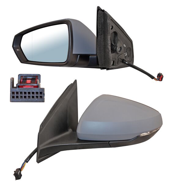 Espejo Virtus 2020-2022 Electrico P/PInterior C/Direcc C/Desemp 6 Pines Izquierdo