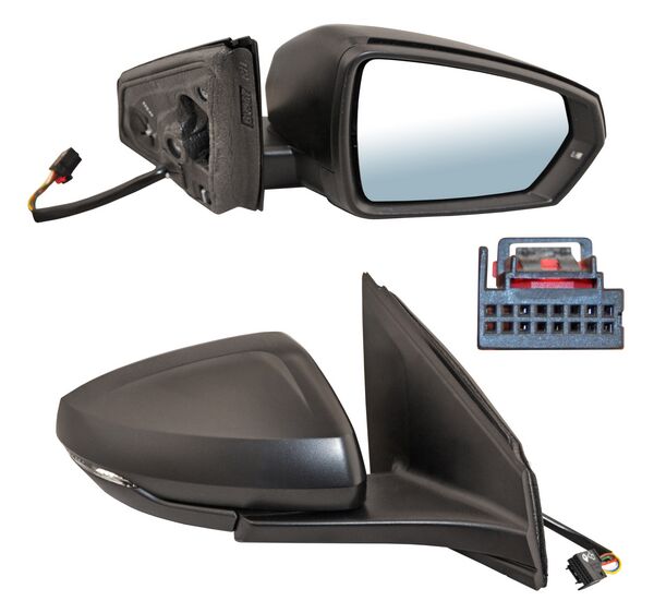 Espejo Virtus 2020-2022 Electrico Poroso C/Direcc C/Desemp 6 Pines derecho