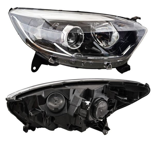 Faro Captur 2018-2022 Fondo Negro Filo Crom C/Motor 678 Derecha