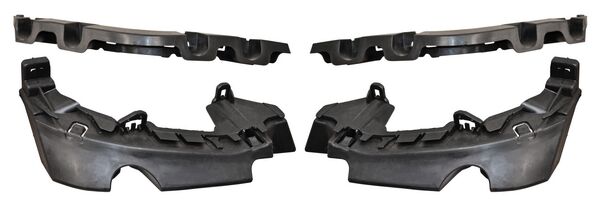 Guia Defensa Trasera Peugeot 301 2013-2020 Jgo 4 Pcs