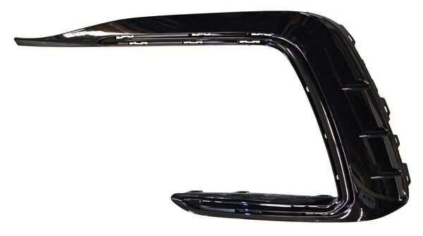 Moldura Defensa Delantera Tiguan 2022-2023 Negra S/Mold Crom Izquierdo