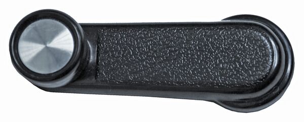 Manija Elev Cristal Tsuru Ii 1988-1991 Plastico Negro C/Cromo