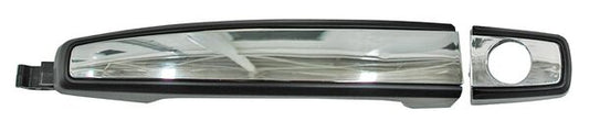 Manija Exterior Aveo 2012-2018/ Sonic 2012-2017/ Malibu 202013-202015/ Trax 2013-2020/ Cruze/ Camaro 2010-2016/ Colorado 202013-202015/ S10 16/ Srx 2010-2016 Negra/ Cromo Delantera Plastico Izquierdo