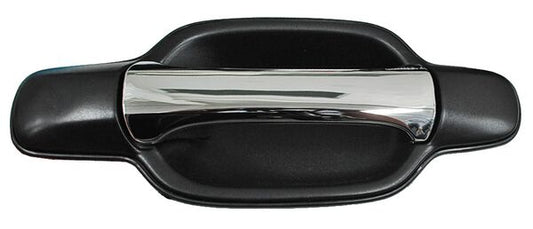 Manija Exterior Colorado/ Canyon 2004-2012 Negra/ Cromo S/Hoyo P/Llave Delantera Plastico 2220.76 Derecho