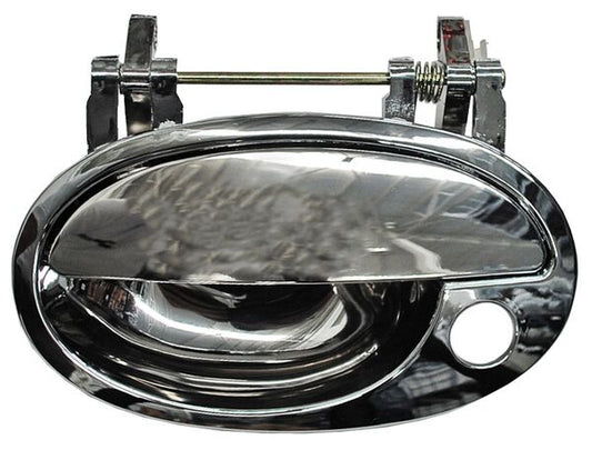 Manija Exterior Corsa 2002-2008/ Tornado 2004-2011/ Meriva 2004-2008 Crom C/Hoyo P/Llave Delantera Plastico 2219 Derecho