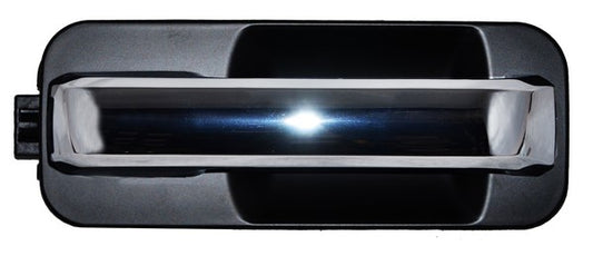 Manija Exterior Ford Pickup 2015-2020 Lobo Crom/ Negra S/Hoyo P/Llave Delantera/ Trasera Plastico Derecho