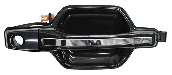 Manija Exterior Montero 2007-2015 Negra/ Cromo C/Hoyo P/Llave Delantera Plastico 336 Derecho