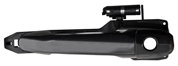 Manija Exterior Yaris 2006-2010 Delantera Negra Lisa C/Base C/Hoyo P/Llave Plastico 335 Izquierdo
