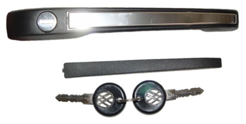 Manija Exterior Atlan/ Jetta 1982-1992/ Caribe/ Golf 1977-1992 Negra C/Llave Del Plastico 284 Izquierdo