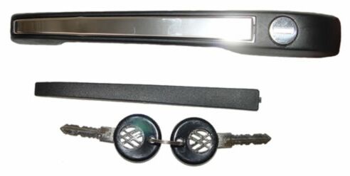 Manija Exterior Atlan/ Jetta 1982-1992/ Caribe/ Golf 1977-1992 Negra C/Llave Delantera Plástico Derecho 28507