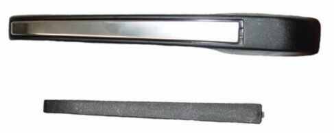 Manija Exterior Atlan/ Jetta 1982-1992/ Caribe/ Golf 1977-1992 Negra Trasera Plastico Derecho