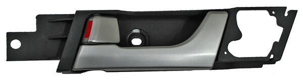 Manija Interior Captiva 2008-2011 Negra/ Plata Trasera Plastico 2219 Izquierdo