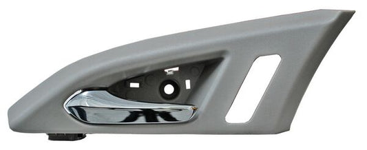 Manija Interior Cadillac Cts 2008-2013 Gris/ Cromo C/Hoyo Delantera Plastico Izquierdo