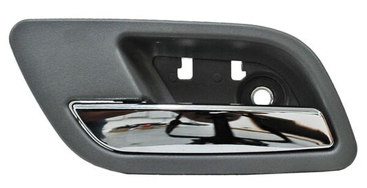 Manija Interior Chevrolet Pickup Ltz/ Slt/ Sub/ Avalan/ Tahoe/ Yukon/ Denali 2007-2014 Gris/ Cromo Trasera Plastico 335 Izquierdo