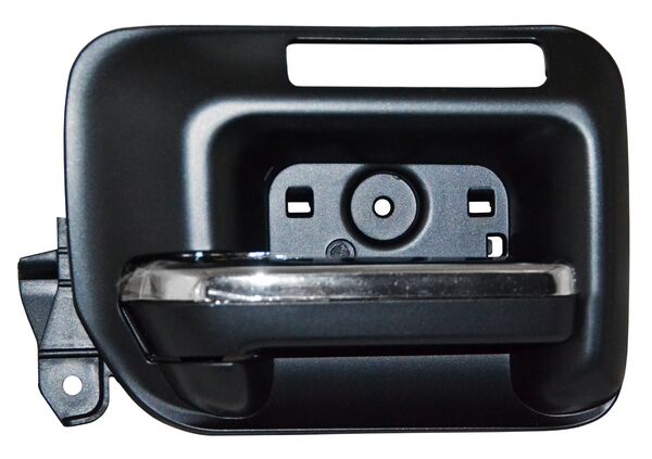 Manija Interior Chevrolet Pickup/ GMC Pu 2014-2015 Negra/ Cromo C/Hoyo Delantera 336 Izquierdo