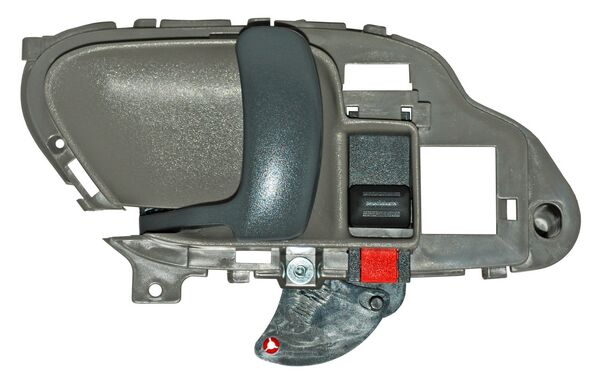 Manija Interior Chevrolet Pickup/ Sub/ Blazer/ Yukon/ Tahoe/ Escalade 1995-1998/ Kodiak 2002-2009 Gris Plastico 4 Izquierdo