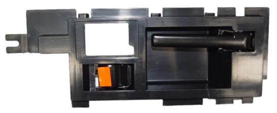 Manija Interior S10/ Blazer/ Sonoma/ Bravada 1986-1990 Negra Delantera Plastico Derecho