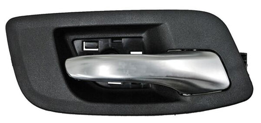 Manija Interior Chrysler 300 2012-2014 Negra/ Cromo Delantera Plastico 335 Derecho