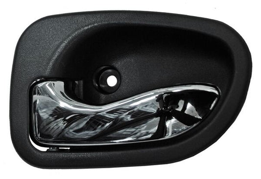 Manija Interior Atos 2001-2011 Gris/ Cromo Pata Larga Trasera Plastico Izquierdo