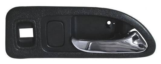 Manija Interior Accord 1994-1997 Gris/ Cromo C/Hoyo Elev Crist Delantera Plastico Derecho