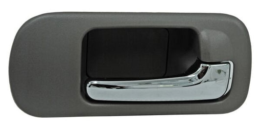 Manija Interior Honda Civic 2001-2005 Cafe/ Cromo S/Hoyo P/Seguro Del Plastico derecho