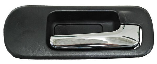 Manija Interior Honda Civic 2001-2005 Negra/ Cromo S/Hoyo P/Seguro Delantera Plastico Derecho