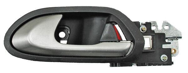 Manija Interior Honda Civic 2006-2011 2P Negra/ Plata Plastico ***** Izquierdo