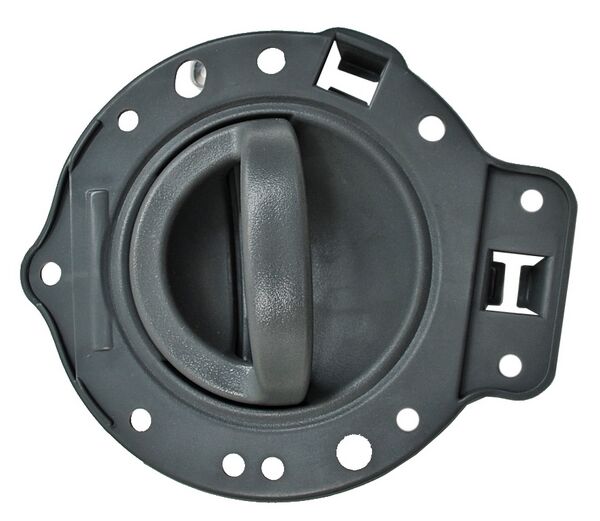 Manija Interior Commander 2006-2010 Gris C/Base Trasera Plastico Derecho