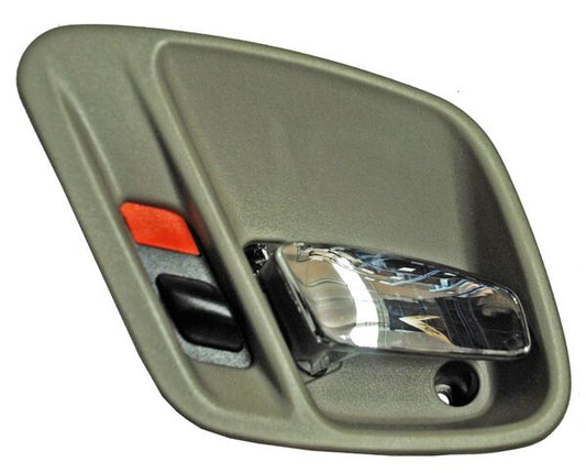 Manija Interior Grand Cherokee Limited 1999-2004 Plastico Gris Pardo/ Cromo Delantera/ Trasera ***** Izquierdo