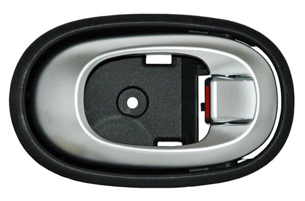 Manija Interior Soul 2016-2018 Delantera/ Trasera Negro/ Plata Izquierdo