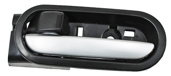 Manija Interior Mazda Cx7 2007-2012 Plastico Negra/ Plata Trasera ***** Izquierdo
