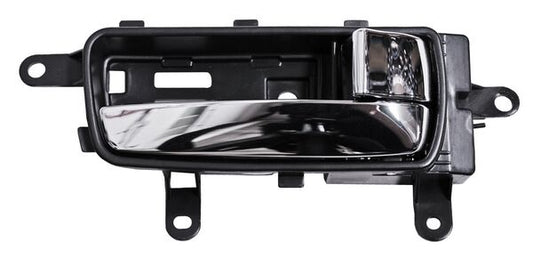 Manija Interior Nissan Sentra 2007-2012 Negra/ Cromo Delantera/ Trasera Plastico ***** Derecho