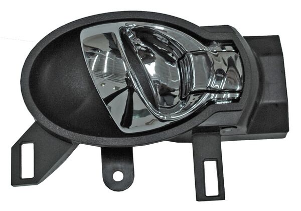 Manija Interior Versa 2020-2012-2020-2019/ March 2012-2020/ V-Drive 2020-2023/ Juke 2011-2014/ Note 2014-2019 Negra/ Cromo Delantera/ Trasera Plástico Izquierdo 28507