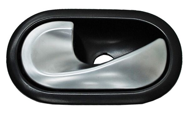 Manija Interior Euro Clio 2007-2009/ Sandero/ Stepway 2010-2014 Negra/ Cromo Delantera/ Trasera Plastico Izquierdo