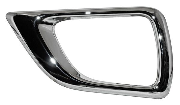 Moldura Parrilla Nissan Np300/ Frontier 2016-2020 Cromada P/Faro Niebla T20 472 Izquierda