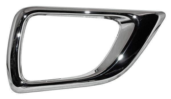 Moldura Parrilla Nissan Np300/ Frontier 2016-2020 Cromada P/Faro Niebla T20 472 Derecha