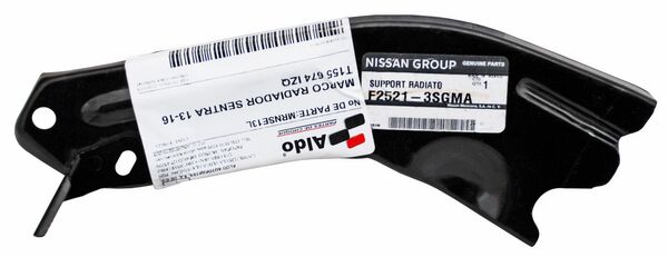 Marco Radiador Nissan Sentra 2013-2019 Izquierdo