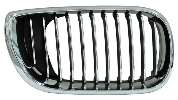 Parrilla BMW Serie 3 2002-2005 4P Cromada Derecha