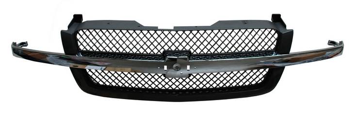 Parrilla Chevrolet Pickup 2003-2005 Cheyenne Lisa Tyg