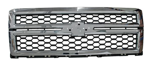 Parrilla Chevrolet Pickup 2014-2015 1500 Cromada