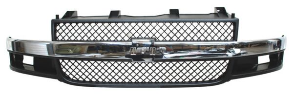 Parrilla Chevrolet Van Express 2003-2016 Cromada