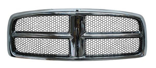 Parrilla Dodge Pickup 2002-2005 Completa Cromada Panal 922
