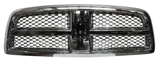 Parrilla Dodge Pickup 2009-2010 Completa Cromada Panal Pat Usa 922