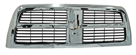 Parrilla Dodge Pickup 2010-2011 2500/ 3500 Cromada/ Negro Lineas