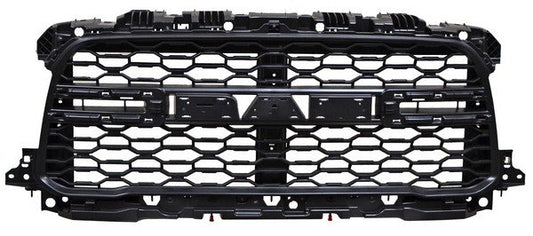 Parrilla Dodge Pickup 2019-2021 Ram 2500/3500 Negra S/Molduras Rombos