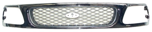 Parrilla Ford Pickup 1997-1998 Lobo Cromada Rombos 922