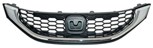 Parrilla Honda Civic 2013-2015 2/4P C/Mold Cromada 776